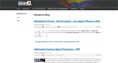 Desktop Screenshot of macphone.cz